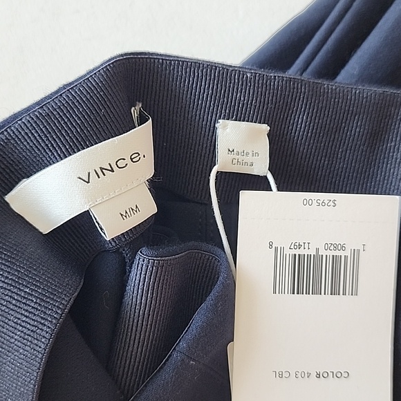 $295 VinceStitch Front Seamed Pants - Picture 2 of 7